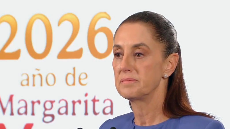 Sheinbaum lamenta homicidio de dos maestras en preparatoria de Michoacán 