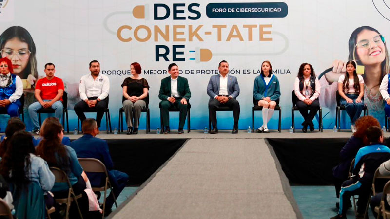 Llevan a Churintzio, Michoacán foro ciberseguridad a más de mil asistentes 