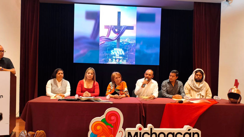 Cultura, tradición y fe se unen para la Semana Santa en Tacámbaro 