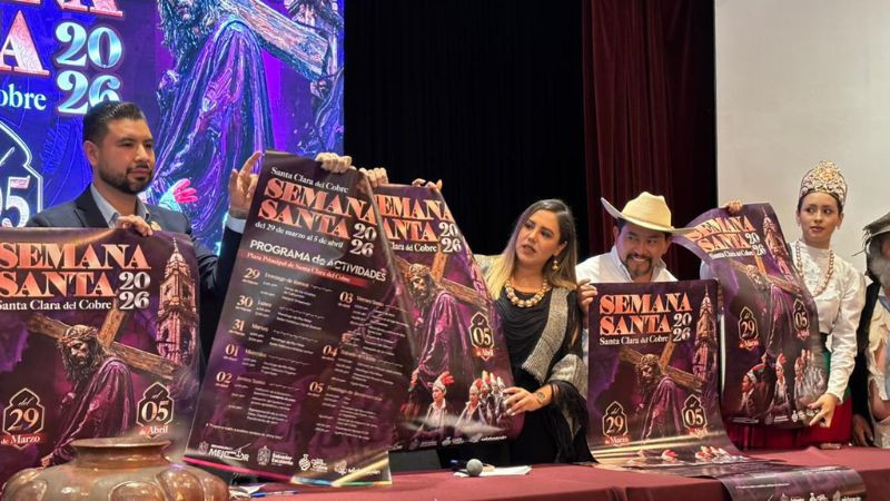 Santa Clara del Cobre espera 35 mil visitantes en Semana Santa, anuncia alcaldesa 