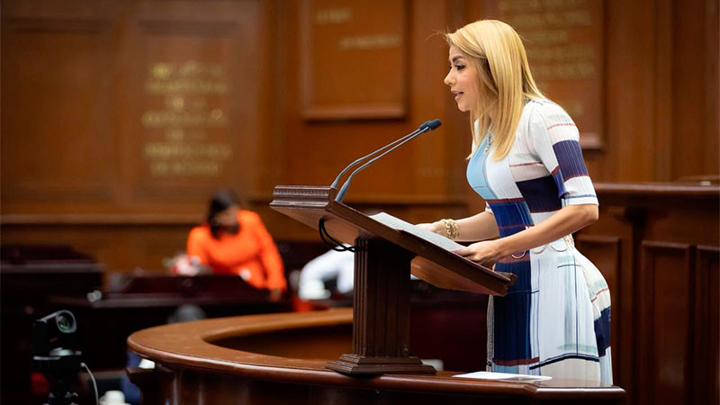 Sandra Olimpia presenta iniciativa en el Congreso de Michoacán para reconocer al deporte como herramienta para prevenir la violencia y delincuencia 