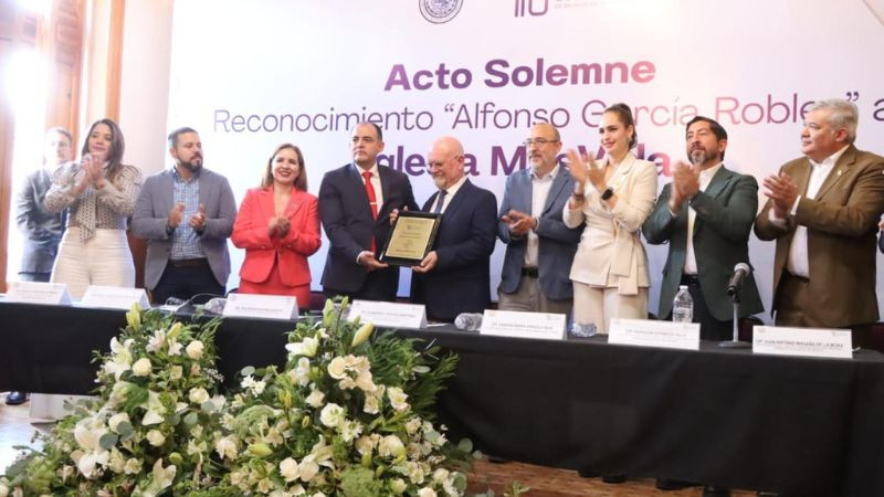 Congreso de Michoacán entrega a la Iglesia MasVida el Reconocimiento “Alfonso García Robles” 