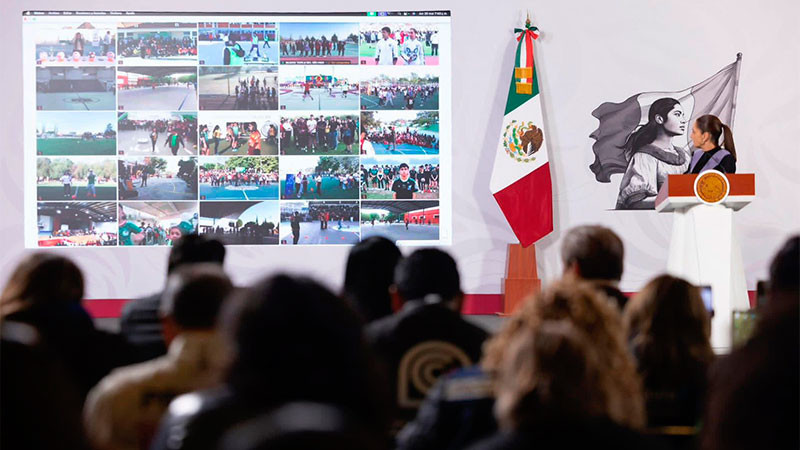 Una fiesta deportiva vivió la Universidad Michoacana al participar en el Mundial Social organizado por el Gobierno de México 