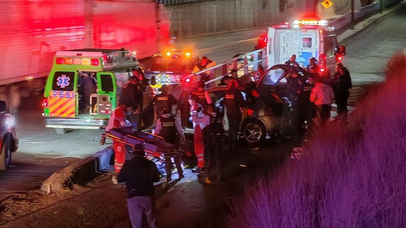 Accidente en Morelia, Michoacán, deja un muerto y dos heridos 