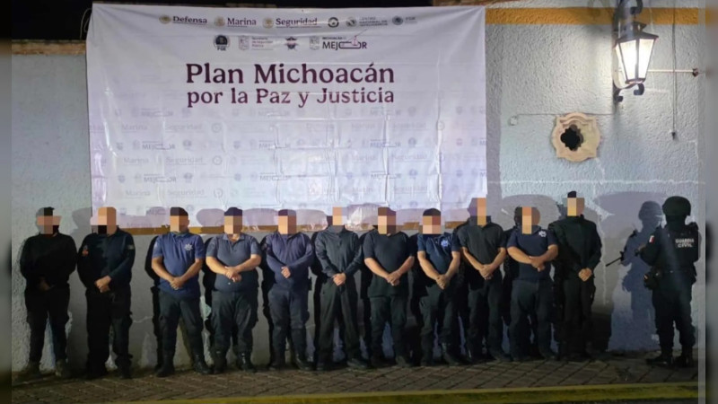 Poder Judicial de Michoacán se pronuncia sobre proceso penal de 11 policías de Ecuandureo 