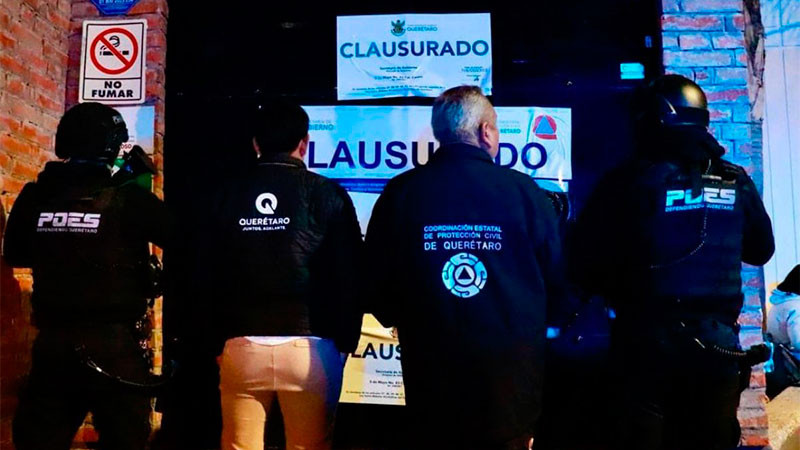 Han sido clausurados 12 comercios por venta clandestina de alcohol en Querétaro: Eric Gudiño 
