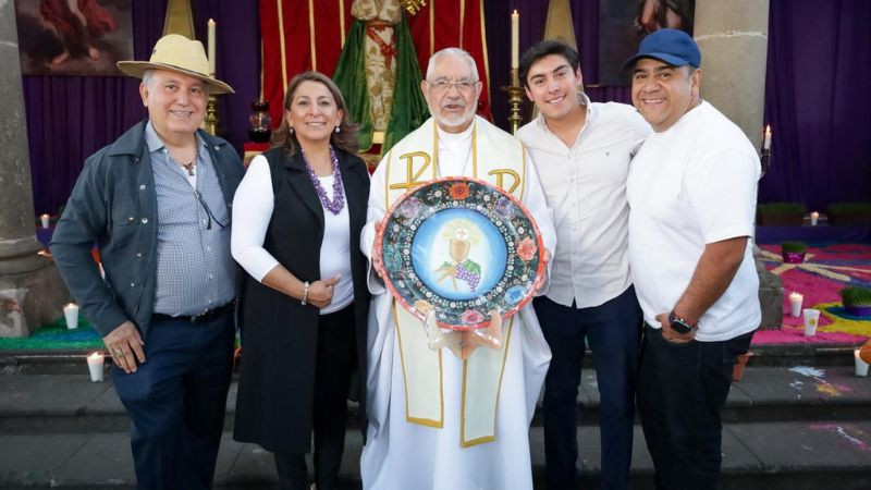 Altar de Dolores marca el inicio de la Semana Santa 2026 en Quiroga: Alma Mireya González 