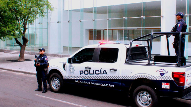 Estaciones del teleférico de Uruapan serán resguardadas por la Policía Auxiliar 