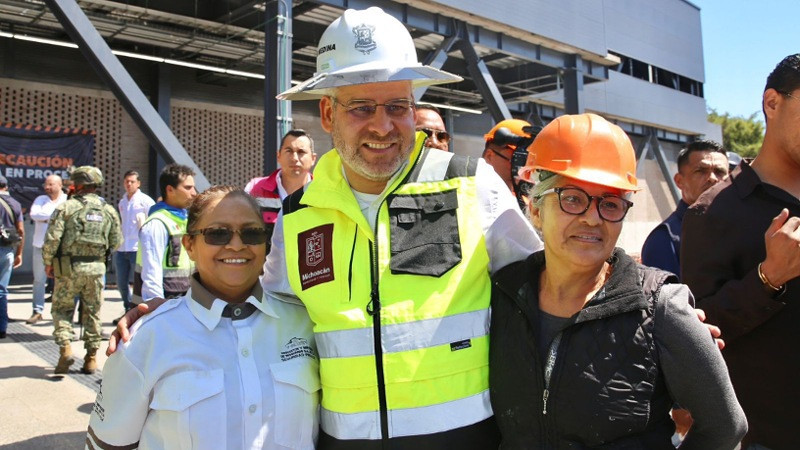 Histórica inversión de 5 mil mdp en obra pública para Uruapan: Bedolla 