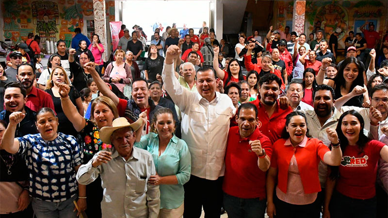 Los jóvenes no conocieron la seguridad que teníamos en Michoacán cuando gobernaba el PRI: Memo Valencia 