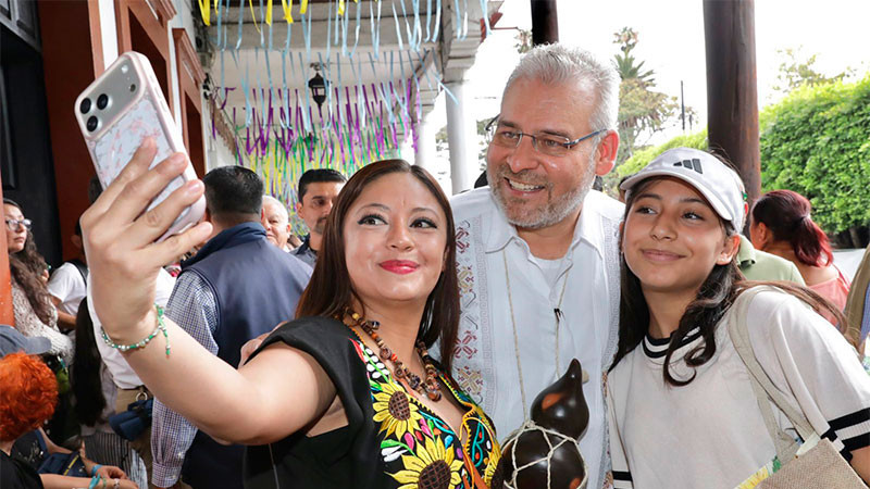 Uruapan al 100% en ocupación hotelera durante el Tianguis Artesanal de Domingo de Ramos: Bedolla 