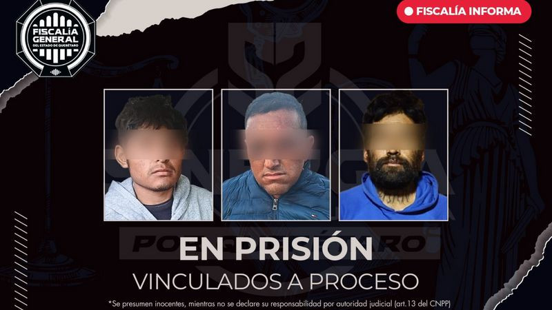 Objetivo prioritario detenido en operativos de Sinergia; está en prisión junto a dos hombres por tentativa de homicidio en Querétaro 
