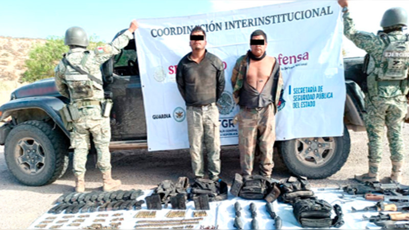 Detenciones, estupefacientes y armas aseguradas en operativos de seguridad en varios estados del país 