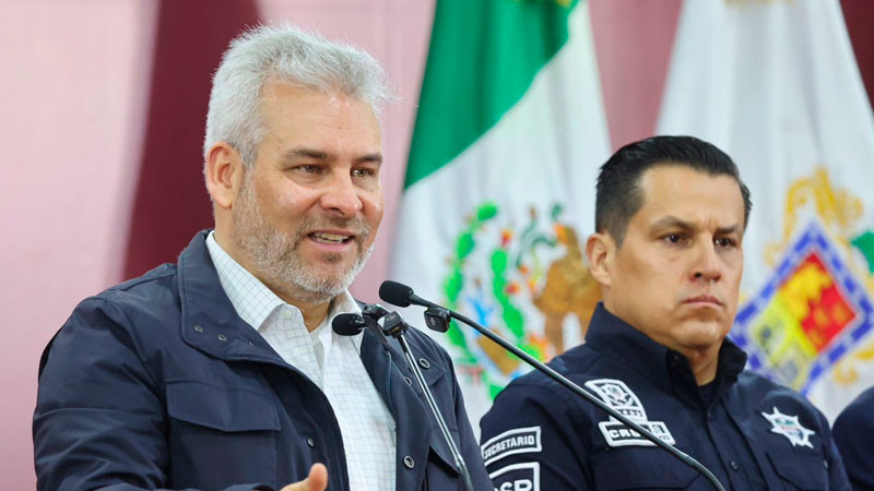 Desplegados más de 2 mil Guardianes del Camino para blindar Semana Santa en Michoacán: Bedolla 