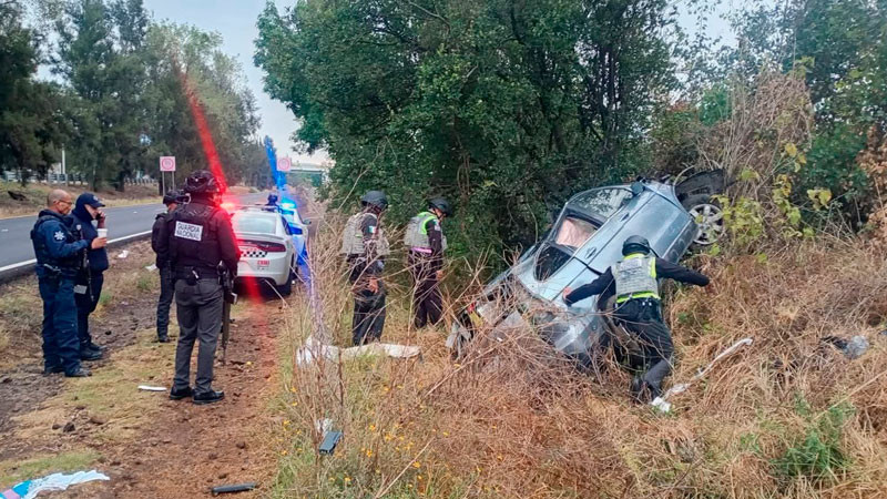 Accidente en Huiramba, Michoacán deja un herido 