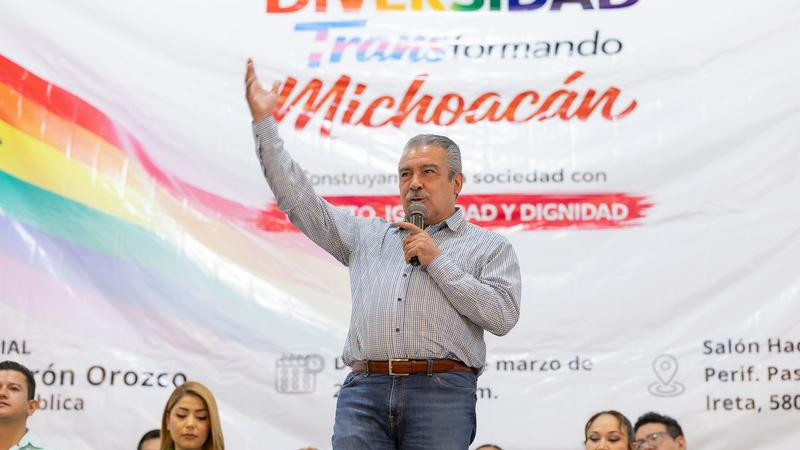 En unidad vamos a construir un Michoacán más diverso e incluyente: Morón 