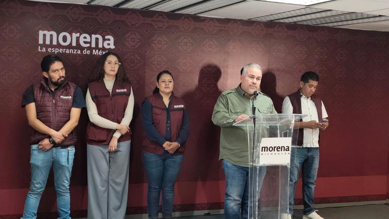 Dirigente de Morena descarta ruptura por quejas en Zamora; ratifica que no habrá decisiones "cupulares" 