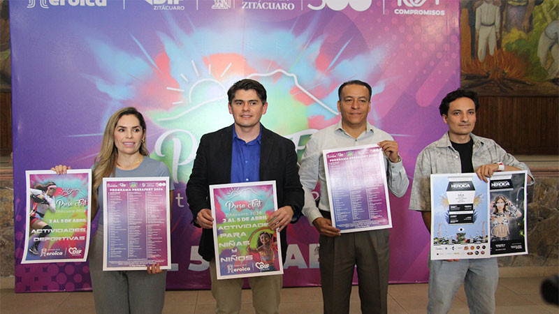 Todo listo para el Presa Fest 2026 del 2 al 5 de abril; Zitácuaro se prepara para recibir a visitantes en Semana Santa 