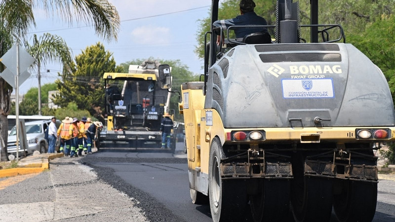 Rehabilita CEI tramo urbano de la Carretera 200 en Tequisquiapan, Querétaro 