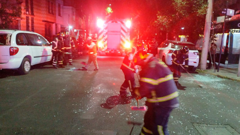 Explosión en la Narvarte, en CDMX deja 4 heridos 