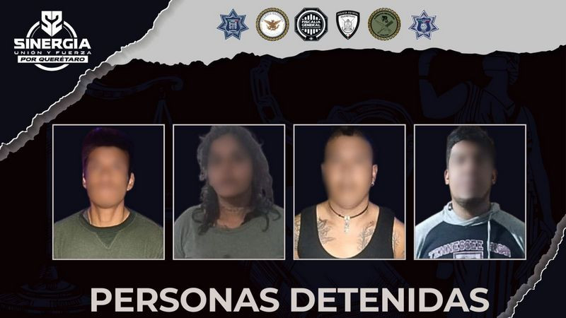 Cuatro cateos simultáneos de Sinergia en Colón y El Marqués, dejan cuatro personas detenidas por delitos contra la salud 