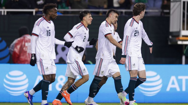 México empata 1-1 con Bélgica en amistoso rumbo al Mundial 2026 