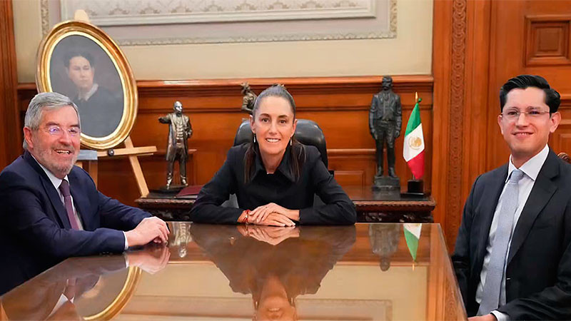 Confirma Sheinbaum la renuncia de Juan Ramón de la Fuente a la SRE; propondrá a Velasco Álvarez para que se quede al frente   