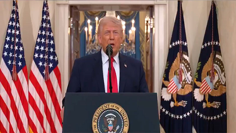 Asegura Donald Trump que el conflicto con Irán está llegando a su final; podría ser en 2 semanas   