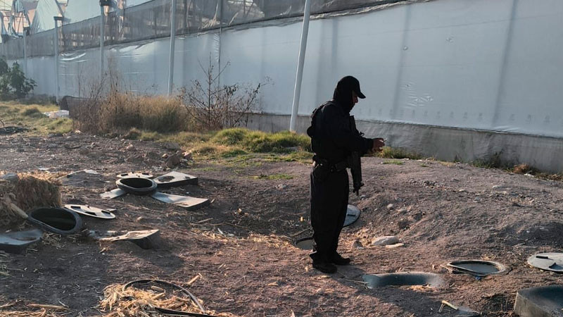 Hallan toma clandestina en calles de Celaya, Guanajuato 