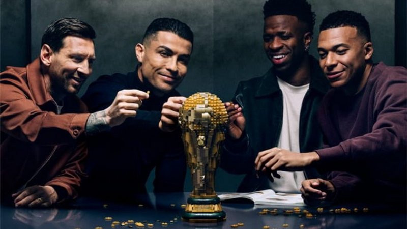 Messi, CR7, Mbappé y Vinícius, juntos en un anuncio que ya rompe internet 