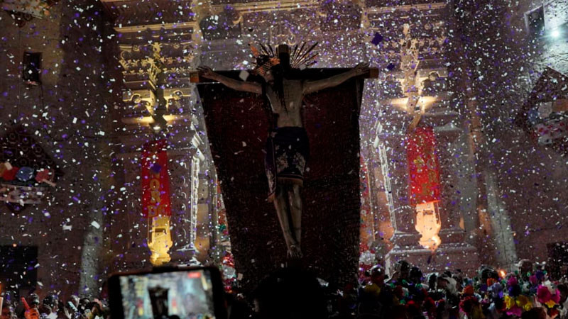 Alexis Velázquez invita a vivir la histórica procesión del Señor del Amparo en Huandacareo 