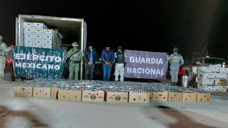 Aseguran cerca de dos toneladas de estupefacientes en Sonora 