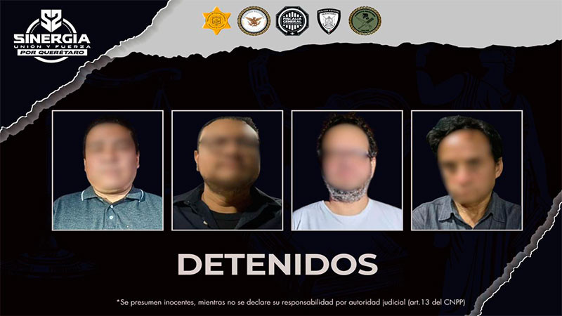 FGEQ realiza operativo en bares de Querétaro; detienen a cuatro personas por clandestinaje y cohecho 