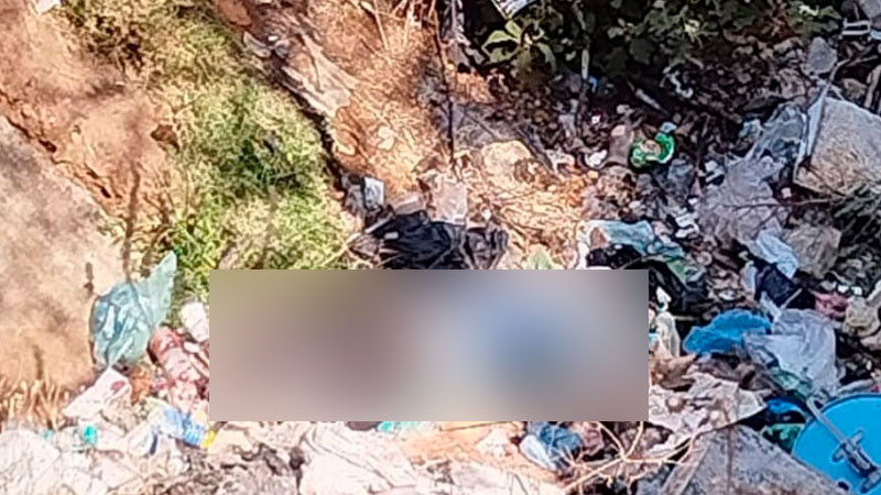 Hallan cadáver en Tangancícuaro, Michoacán