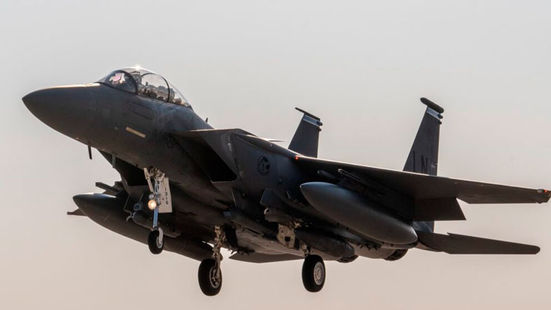 Irán derriba avión de combate estadounidense en Medio Oriente 