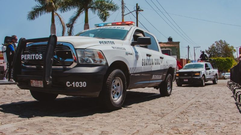 Alexis Velázquez refuerza operativo de seguridad en Semana Santa en el municipio de Huandacareo 