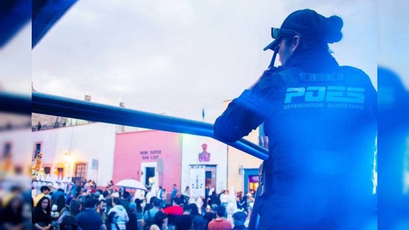 Concluye Semana Santa con operativo de seguridad activo en todo el estado de Querétaro 