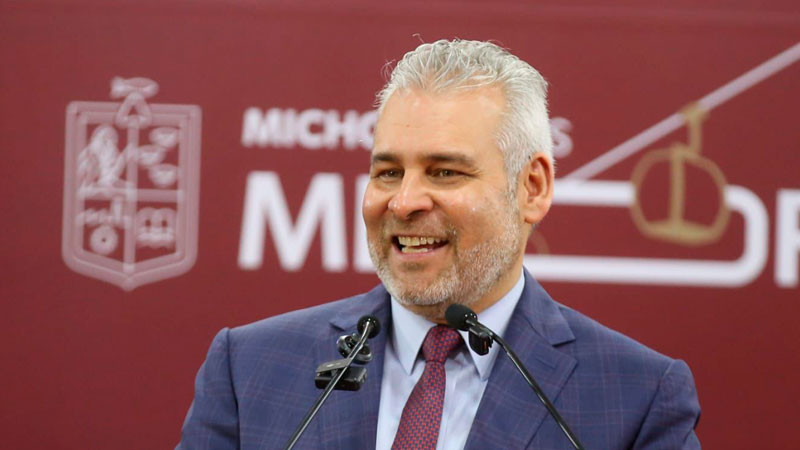 Abrirá próximo viernes puente del distribuidor de salida a Pátzcuaro: Bedolla  