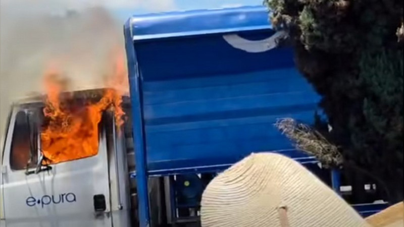 Protesta de comuneros de Arantepacua causa caos en Morelia; tensión, vehículos incendiados y alerta en negocios 