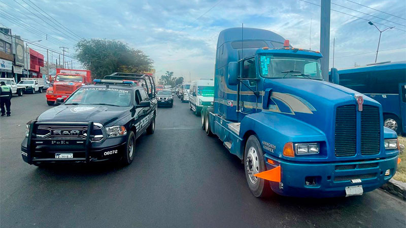 Querétaro, sin afectaciones por bloqueos de transportistas  