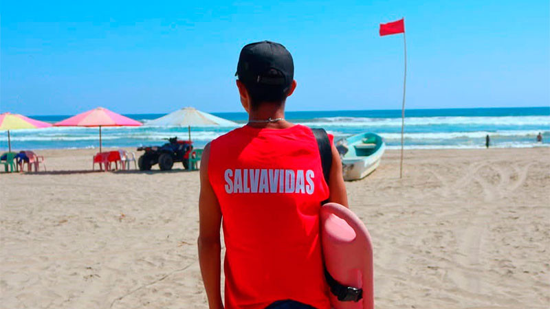 Reportan saldo blanco en las playas de Lázaro Cárdenas durante la Semana Santa  