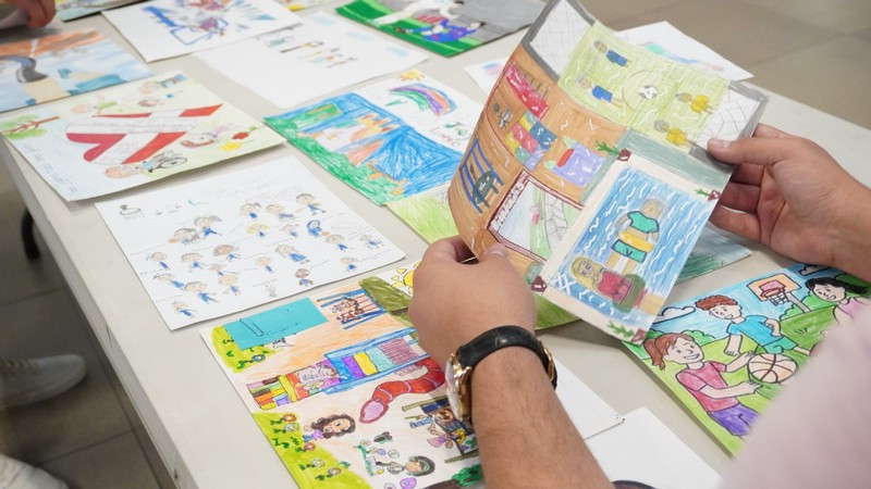 Recibe la CEDH un total de 8 mil 523 dibujos de niñas y niños de todo Michoacán para participar en el concurso Ilumina tus derechos 