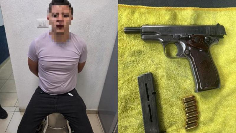 Detiene Policía Morelia, a sujeto en posesión de un arma de fuego; amenazaba a ciudadanos 