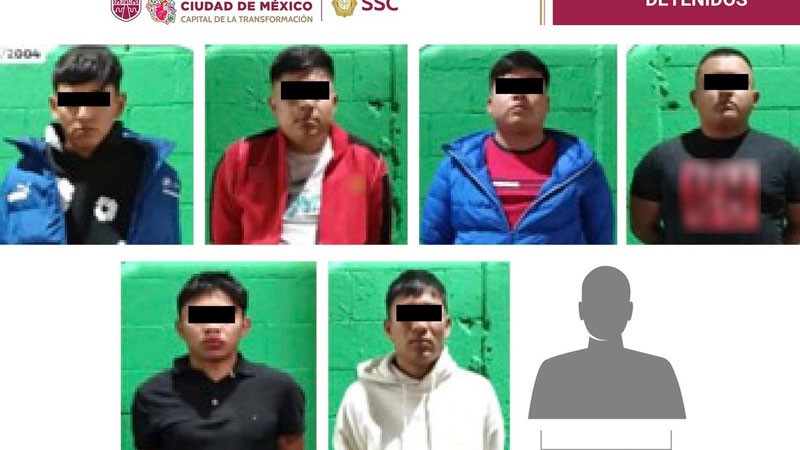 Caen 7 por ataque armado en alcaldía Tlahuác 