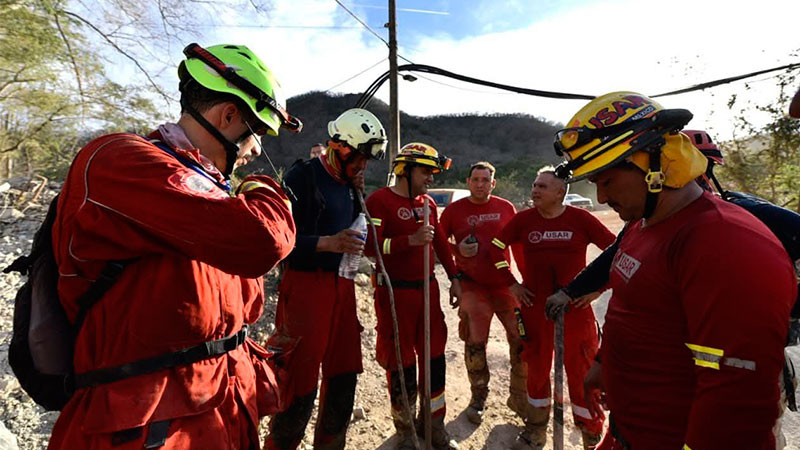 Tras 13 días de labores de rescate, localizan con vida a segundo trabajador en la mina Santa Fe de El Rosario, Sinaloa 