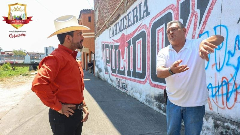 Humberto Jiménez Solís atiende reportes ciudadanos y fortalece la seguridad en colonias de Los Reyes 