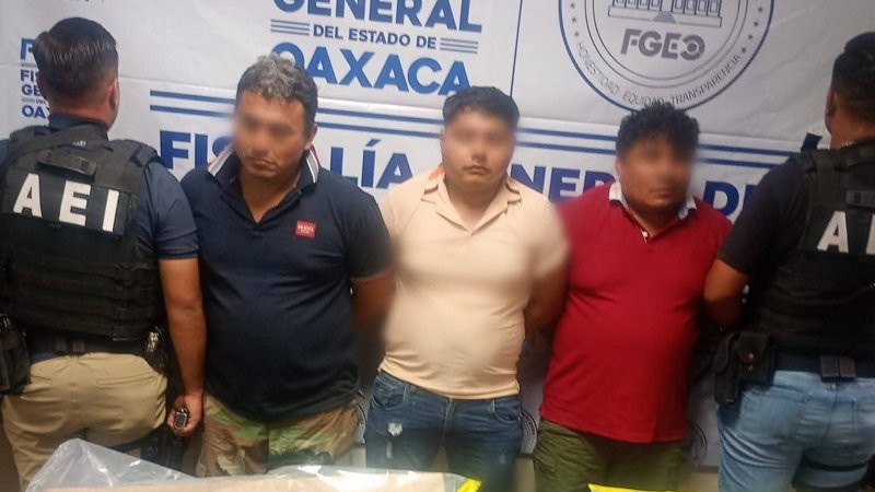 Capturan a tres presuntos implicados en masacre de familia en Juchitán, Oaxaca 