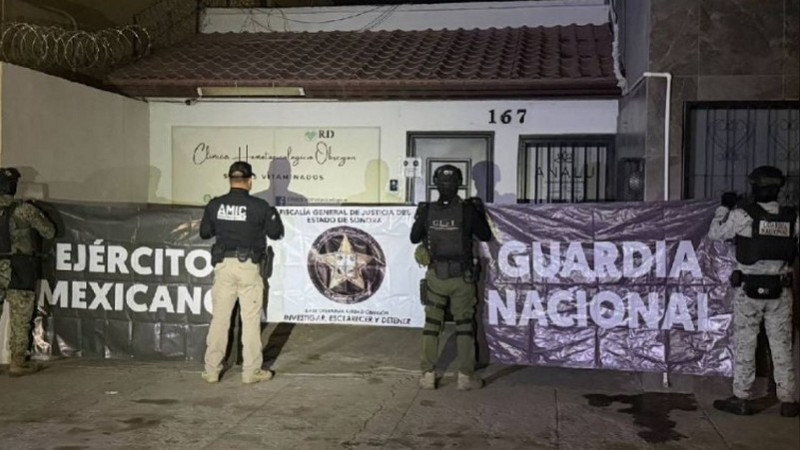 Aseguran más de 200 sueros en cateo por muertes ligadas a “sueros vitaminados” en Sonora 