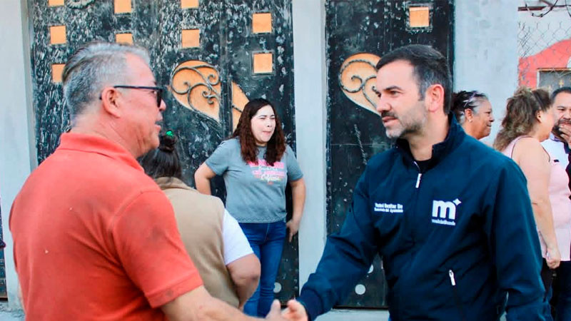 Yankel Benítez ofrece mesa técnica para regulación de predios  en colonia Pablo González 