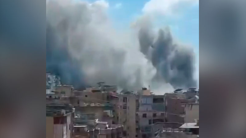 Ataque israelí colapsa el sur de Beirut; es la mayor ofensiva desde el inicio del conflicto 